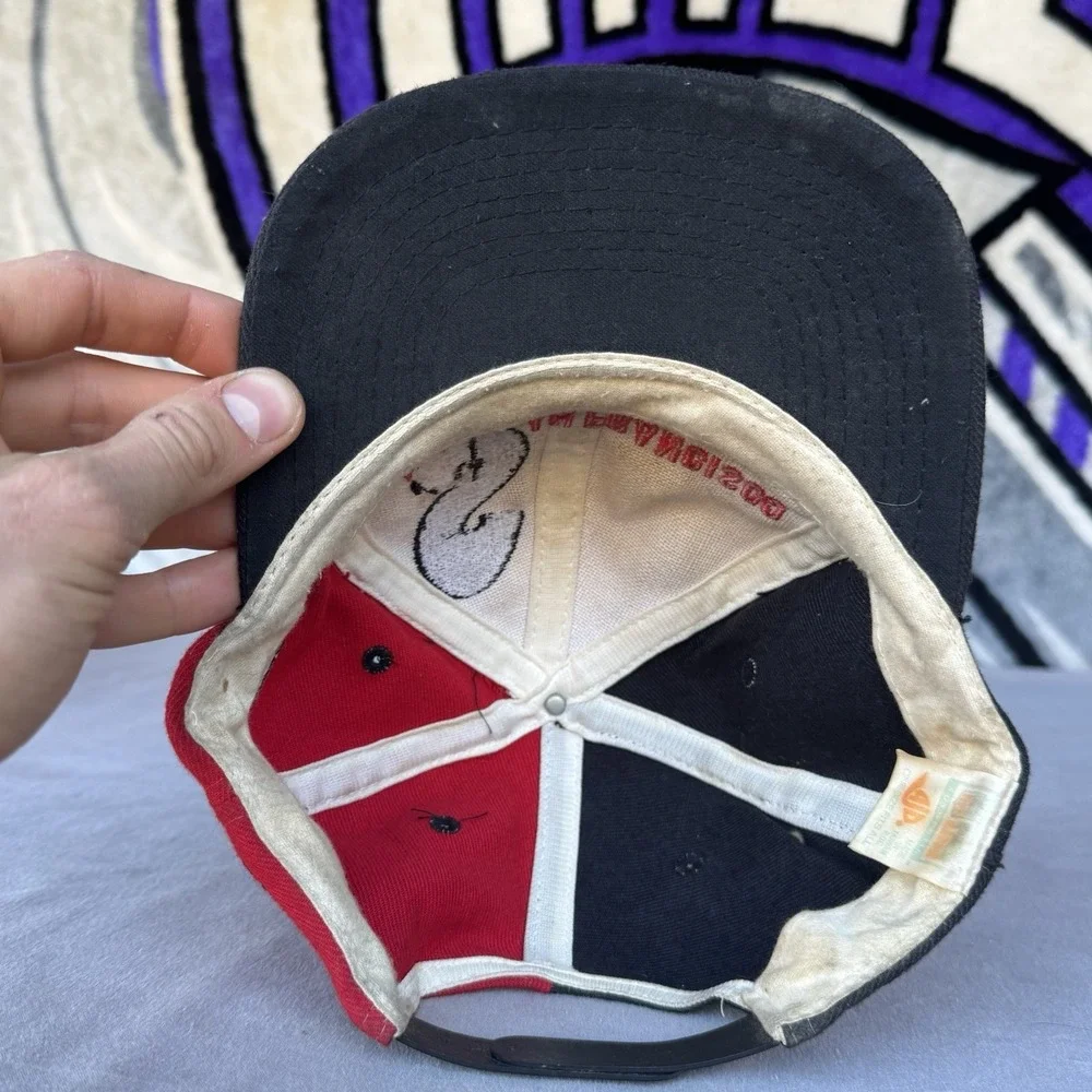 Vintage San Francisco 49ers NFL Pro‎ Line AJD Red/Black/White Hat Cap Snapback